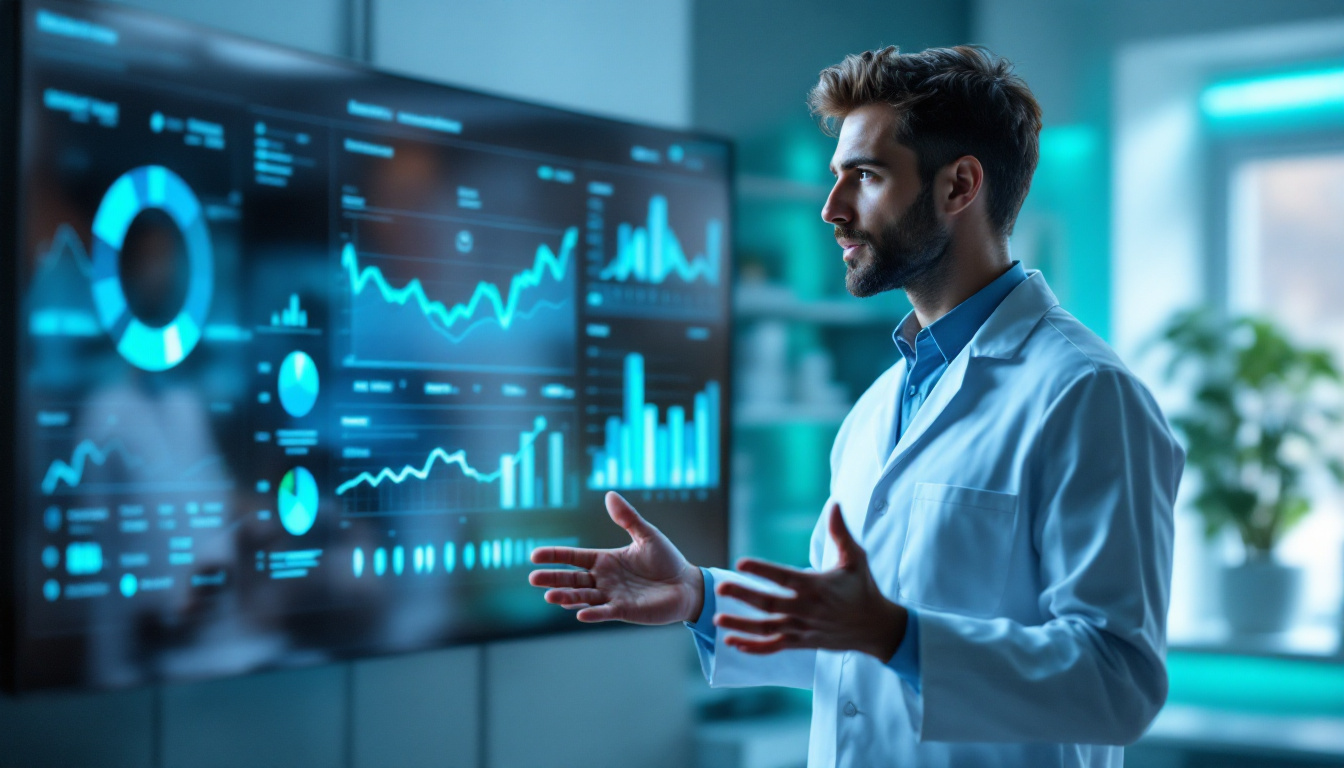 Dentista presenta strategie di marketing per studi odontoiatrici